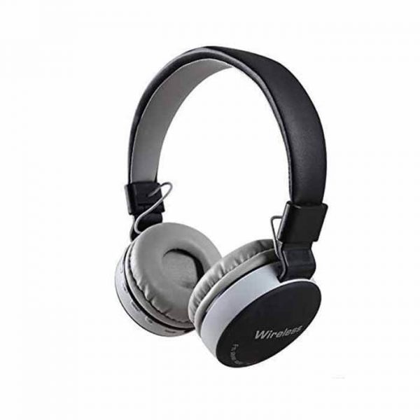 MS- 771 Bluetooth Headphone,Over the Ear with TF and AUX Slot grey