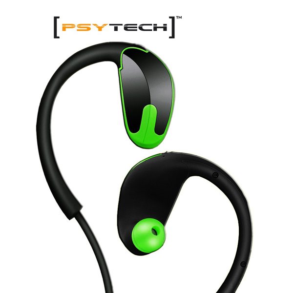 Psytech R8 sport Bluetooth Headset With Mic Green