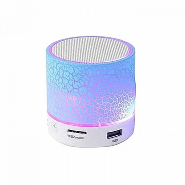 S10 Wireless LED Portable Mini Bluetooth Speaker with FM ,TF Card ,Support LED Lights.