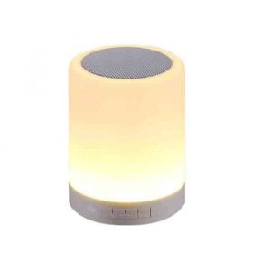 LED Touch Lamp Mini Portable Multifunction Bluetooth Speaker Bass Sound