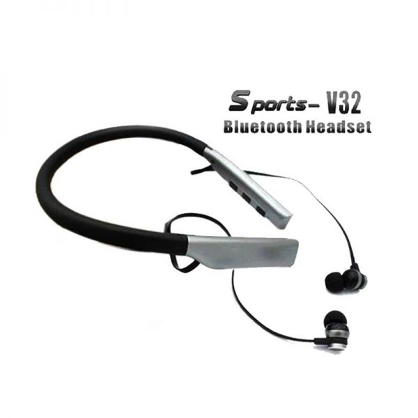 Wireless Headphones with Microphone V32 neckband