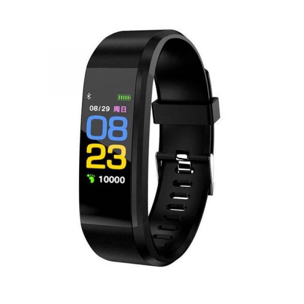 D115 Smart Fitness Watch Tracker Health Band -black (Universal Size)