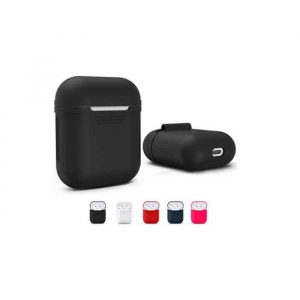 Silicone Airpods Case Covers Protective Skin Compatible For Apple AirPods
