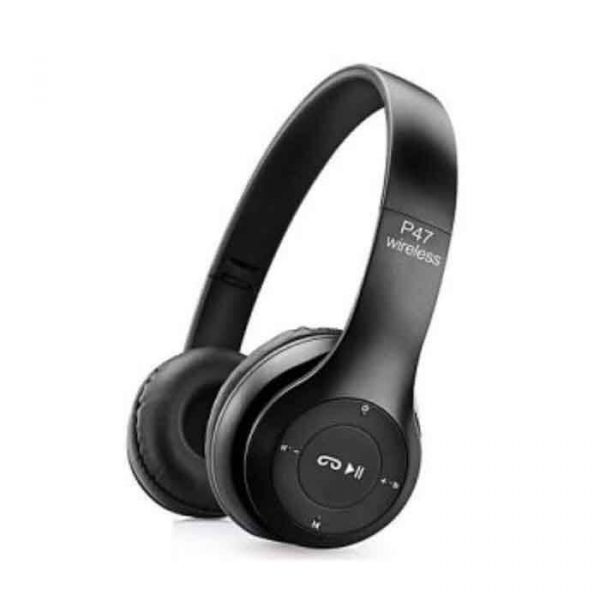 P47 HD Sound Wireless Headphones Foldable Bluetooth Headphones with Mic