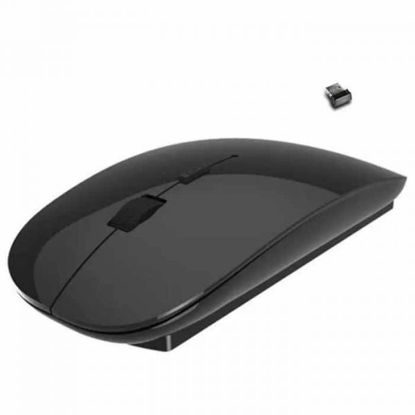 New Sleek & Slim Wireless Optical Mouse Wireless Gaming Mouse For Desktop | Laptops