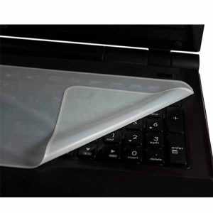 Universal Keyboard Protector Skin Silicone Guard for 15.6 inch Laptop Transparent