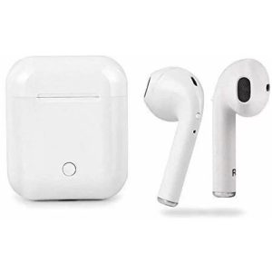 i9S TWS Wireless Bluetooth Earbuds Bluetooth Headset (White, In the Ear)