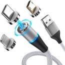 3 in 1 Magnetic USB Charging Cable Micro USB Type C