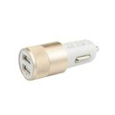 Dual USB Car Charger All Smart Phones Adapter Multicolor