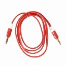 Exclusive Long and Flat Aux Cable Assorted Assorted Colors