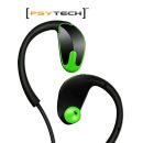Psytech R8 Sport Bluetooth Headset Proximity Pairing With Mic – Green