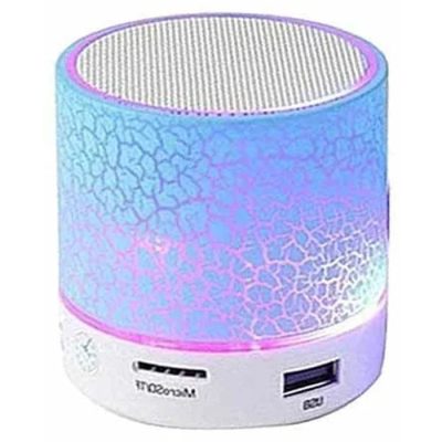 S10 Mini Bluetooth Speaker With Led Portable Support Fm TF Card
