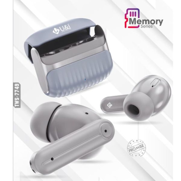 U&i earbuds30 Hours Battery Backup True Wireless Earbuds with Fast Charging