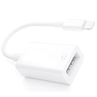 Lightning to USB Camera Adapter -OTG Cable